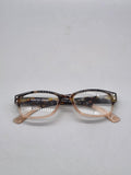 Foster Grant Reading Eyeglasses +2.75 Tortoise Pink Womens Monroe PL0121 Square