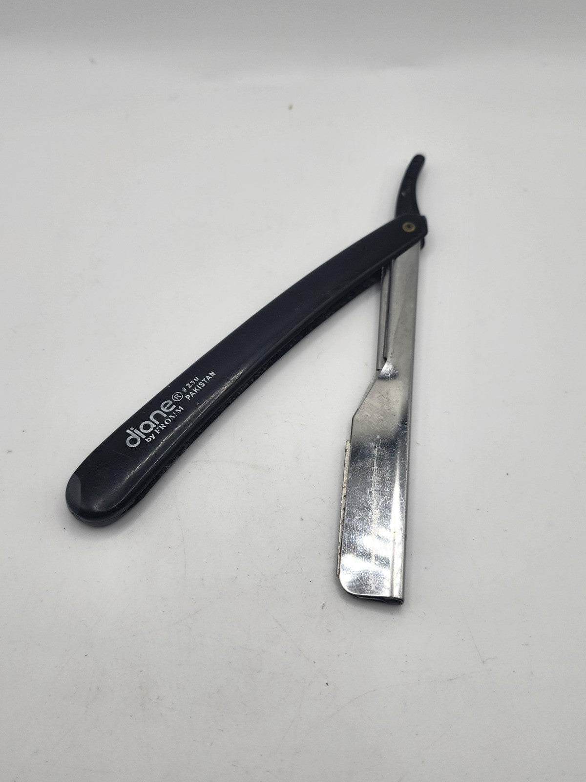 Diane By Fromm Straight Razor Folding Barber Shavette Mens Black Pakistan Tool