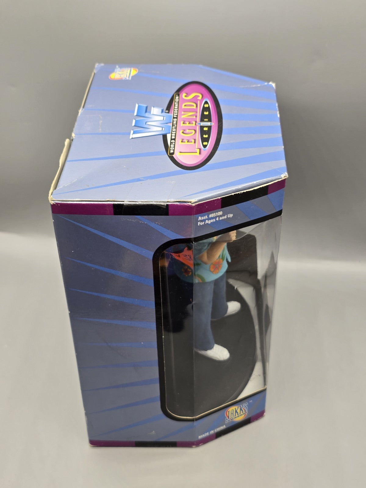 WWF Legends Series 1 Captain Lou Albano Limited Edition Figure Boxed Jakks
