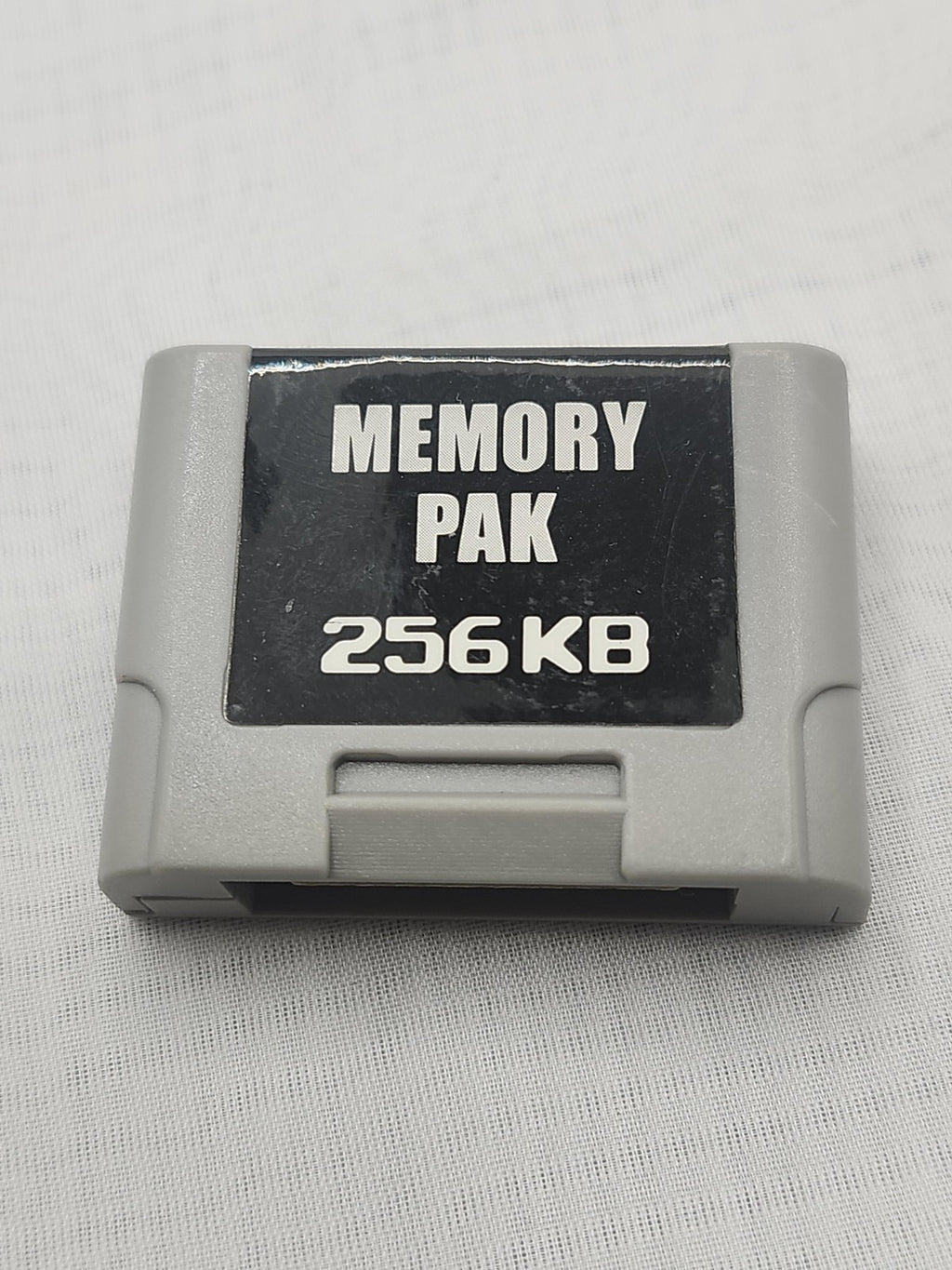Nintendo 64 Controller Memory Pak 256KB Tomee Gray Game Save Accessory N64