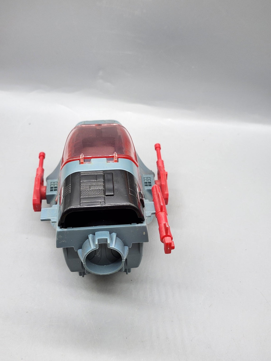 Vintage 1987 G.I. Joe Cobra Sea Ray Ship Vehicle Hasbro Blue Plastic Toy Loose