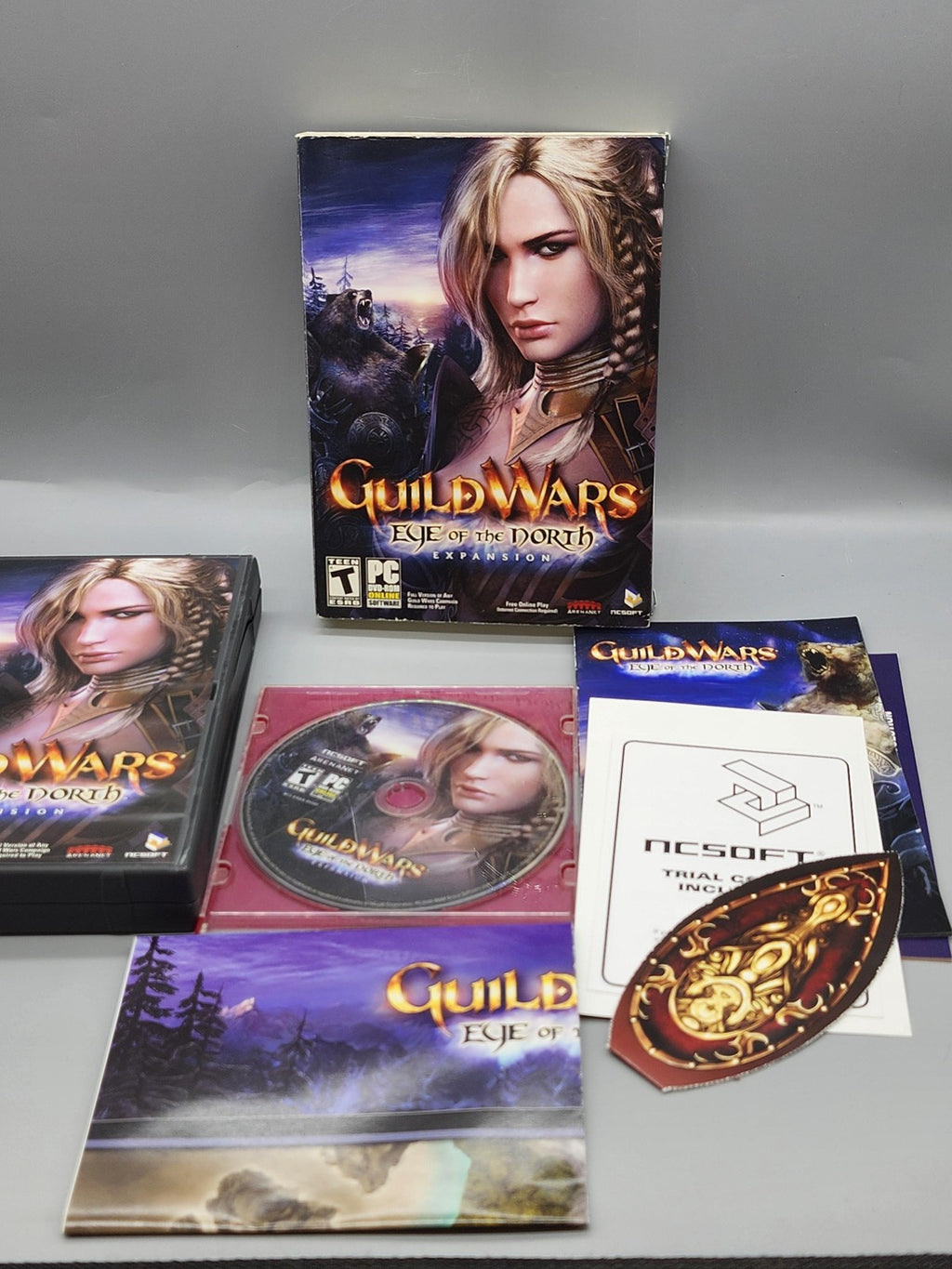 Guild Wars Eye Of The North PC DVD Game Expansion NCsoft T Teen RPG MMORPG 2007