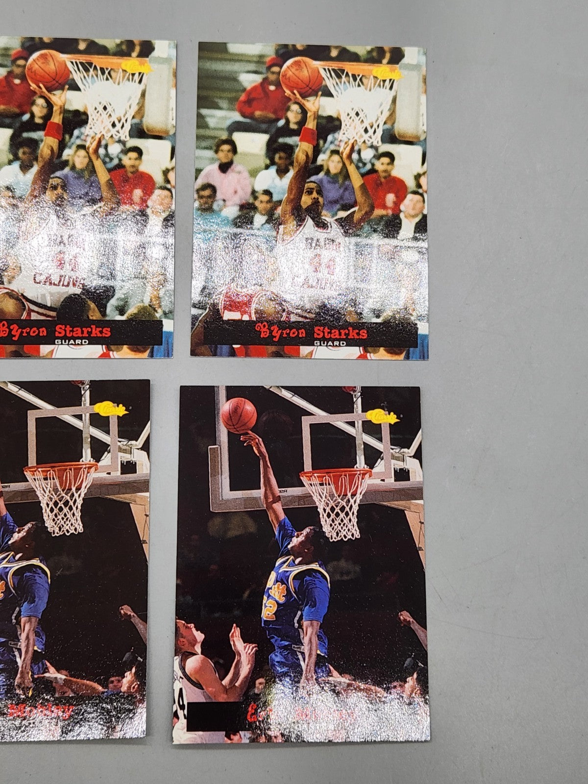 1994 Classic Basketball Card Lot Eric Mobley Byron Starks Ragin Cajuns Rookie...