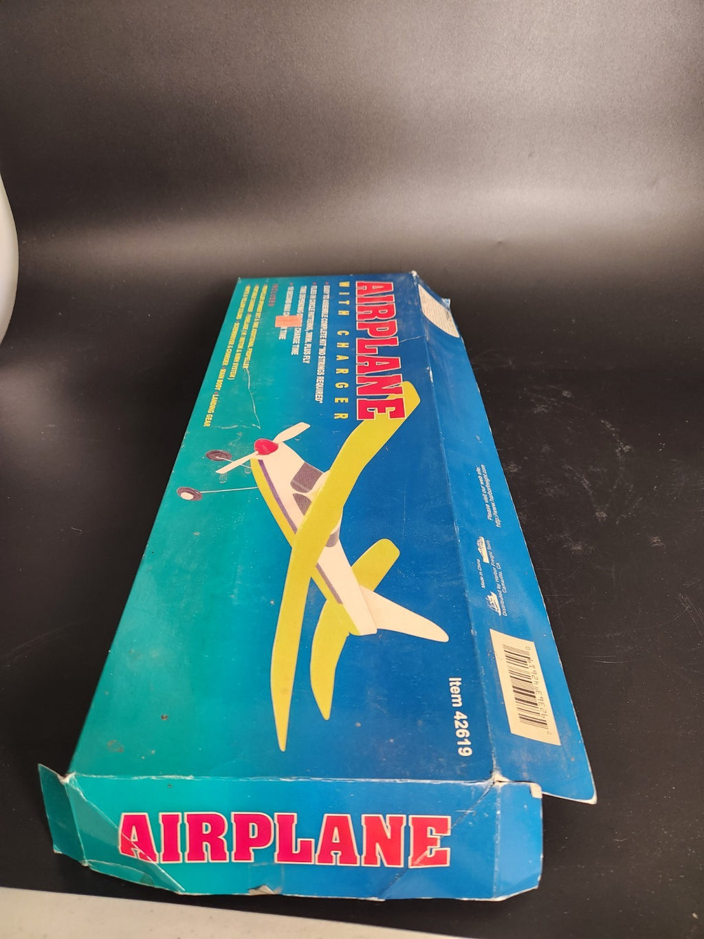 Vintage Harbor Freight Airplane Lightning With Charger Model 42619 RC Plane