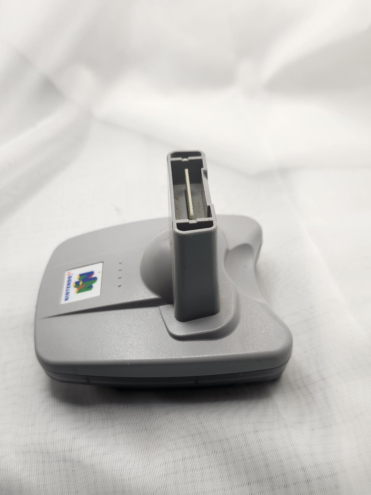Nintendo 64 Transfer Pak NUS-019 Gray Controller Adapter For N64 Game Boy OEM