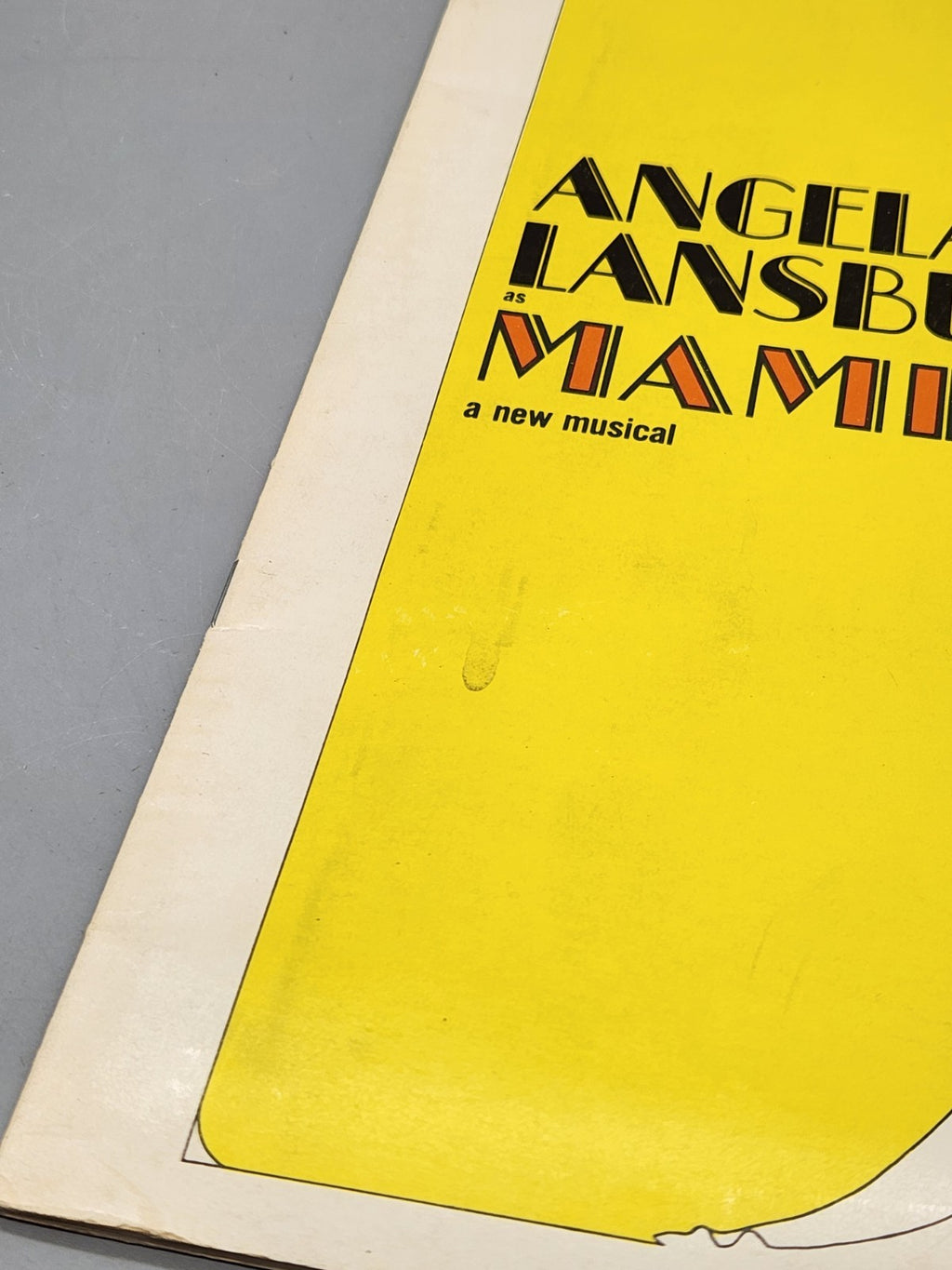 Vintage Angela Lansbury Mame Broadway Theater Program Original Cast Musical...