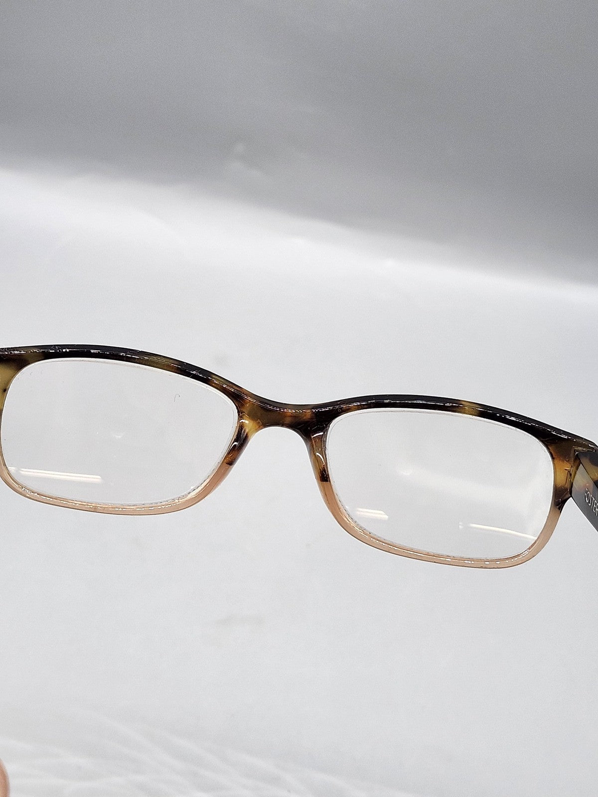 Foster Grant Reading Eyeglasses +2.75 Tortoise Pink Womens Monroe PL0121 Square