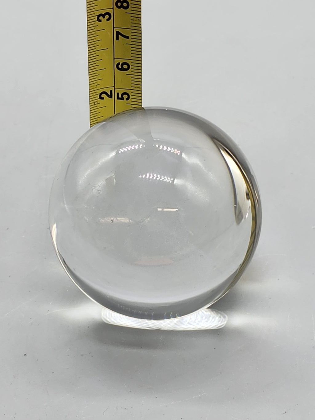 3D Laser Etched Panda Crystal Ball Glass Sphere Paperweight 3.1"