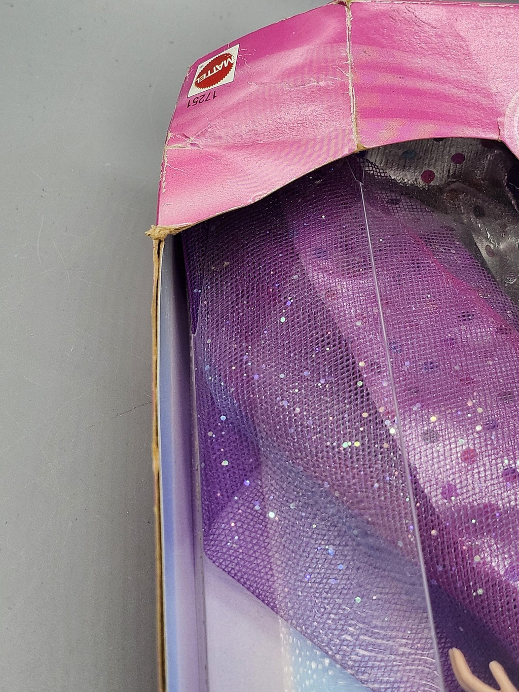 Vintage Barbie Sparkle Beauty Doll 11 In Mattel Special Edition Purple Gown
