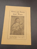 1936 Litany & Novena of the Little Flower St Therese Catholic Prayer Booklet