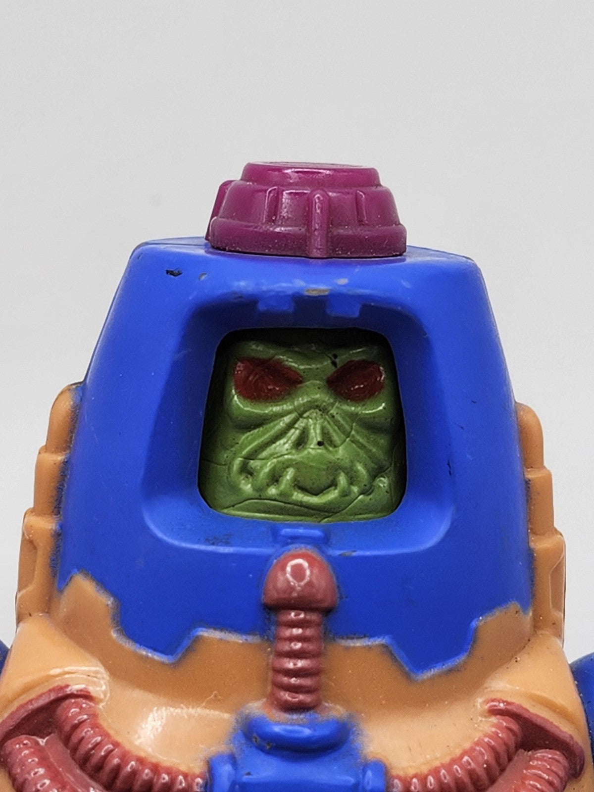 Vintage 1982 Masters Of Universe Man-E-Faces 6in Action Figure Mattel Loose Blue