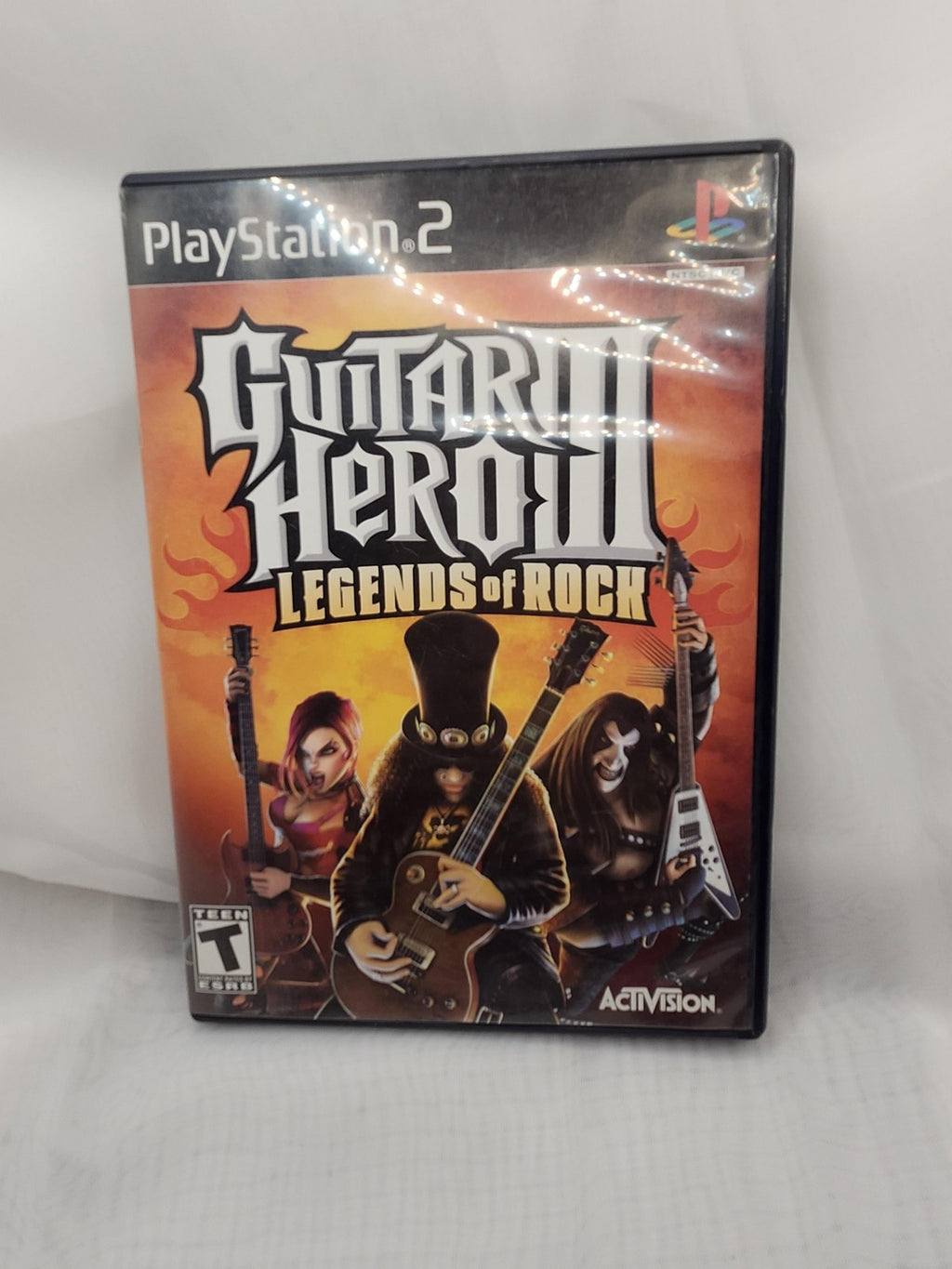 Guitar Hero III Legends Of Rock PlayStation 2 PS2 Game CIB Activision NTSC-U/C