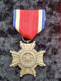 Vintage New York State Conspicuous Service Medal Governor Legislature Award...