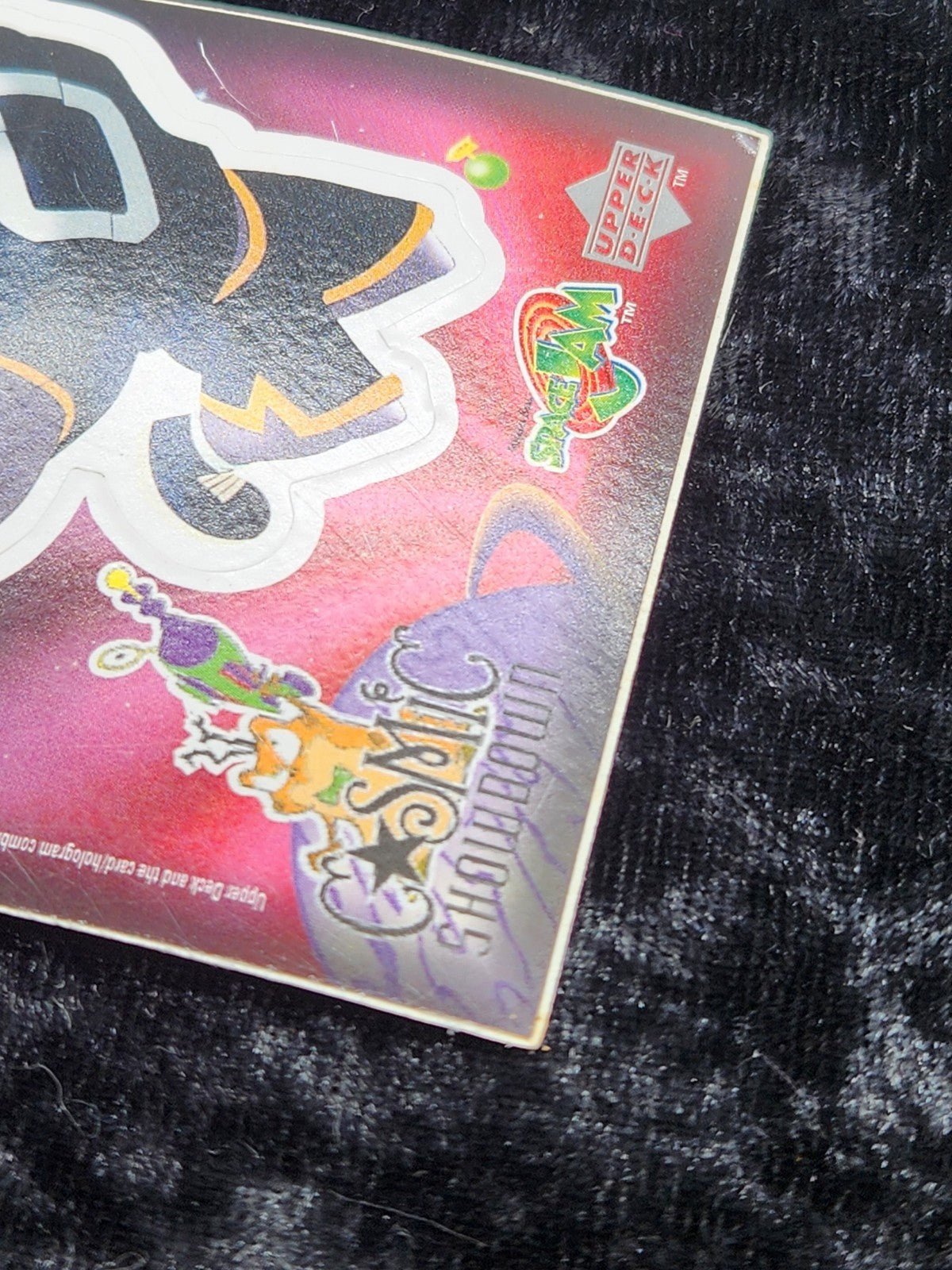 1997 Upper Deck Space Jam Cosmic Showdown CS25 Pound Monstar Die-Cut Sticker...