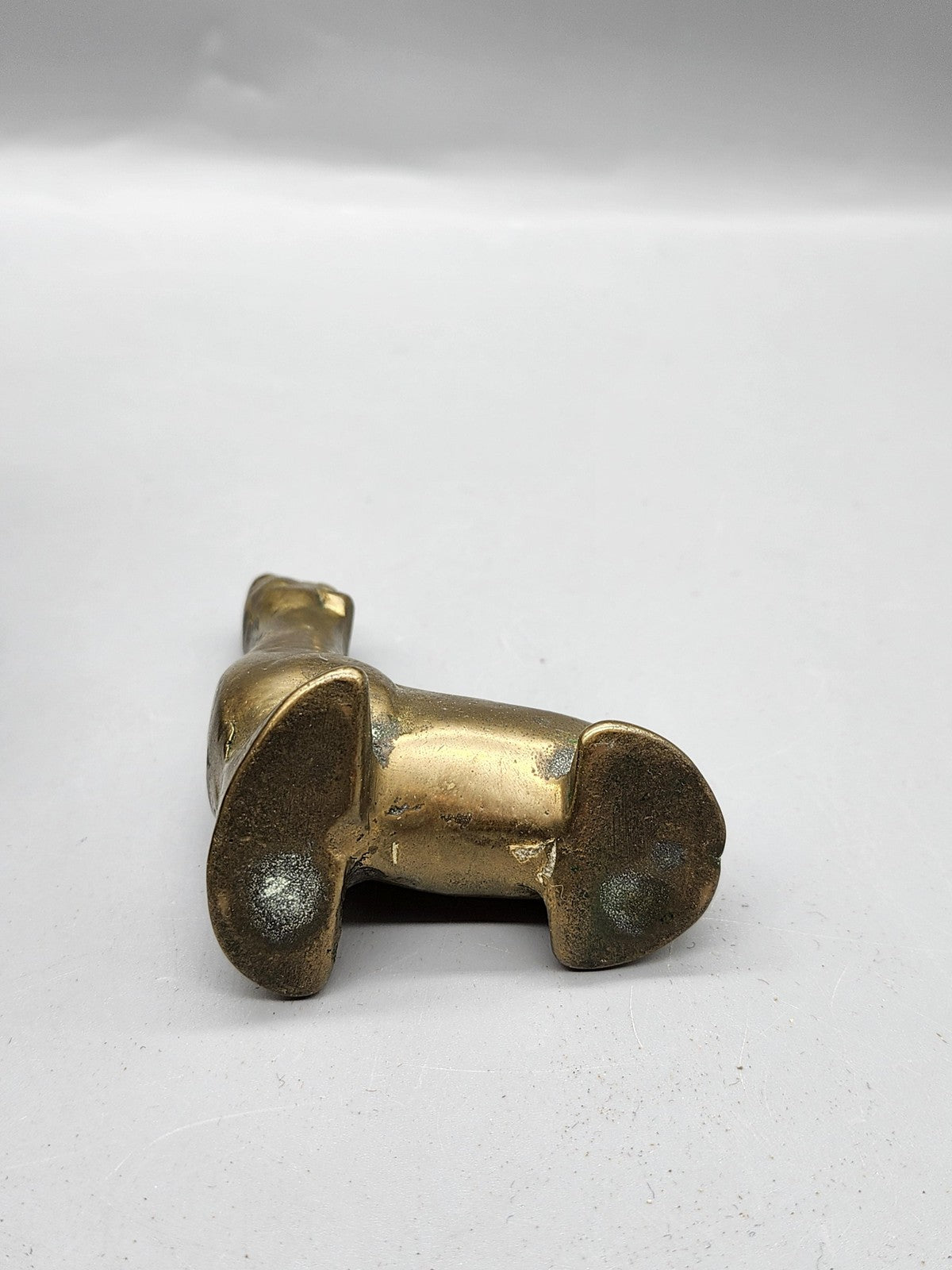 Vintage Brass Sea Lion Figurine Small Gold Tone Animal Statue Desk Decor