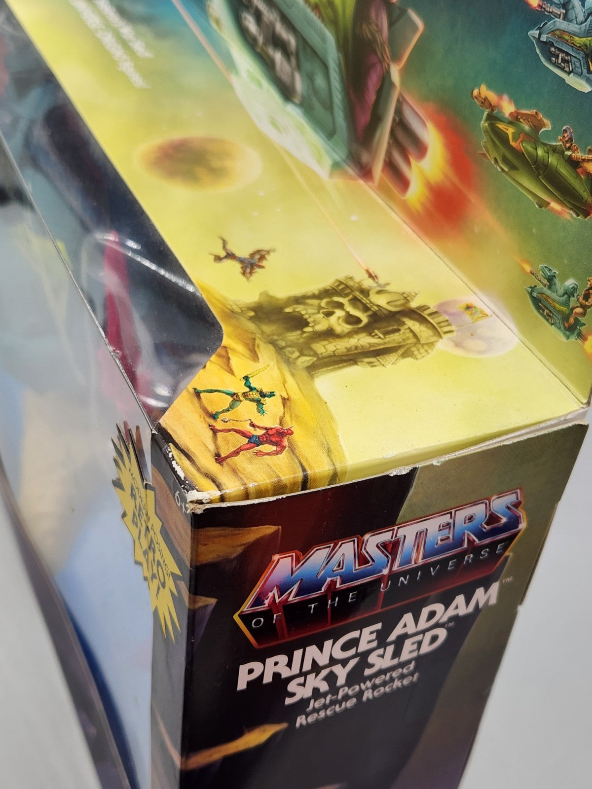 Masters of the Universe Prince Adam Sky Sled Mattel MOTU Vehicle Figure Set NEW