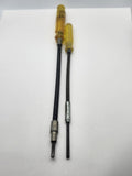 Mac Tools CD-100 Yellow Flex Shaft Hex Allen Screwdriver Set Long Reach USA