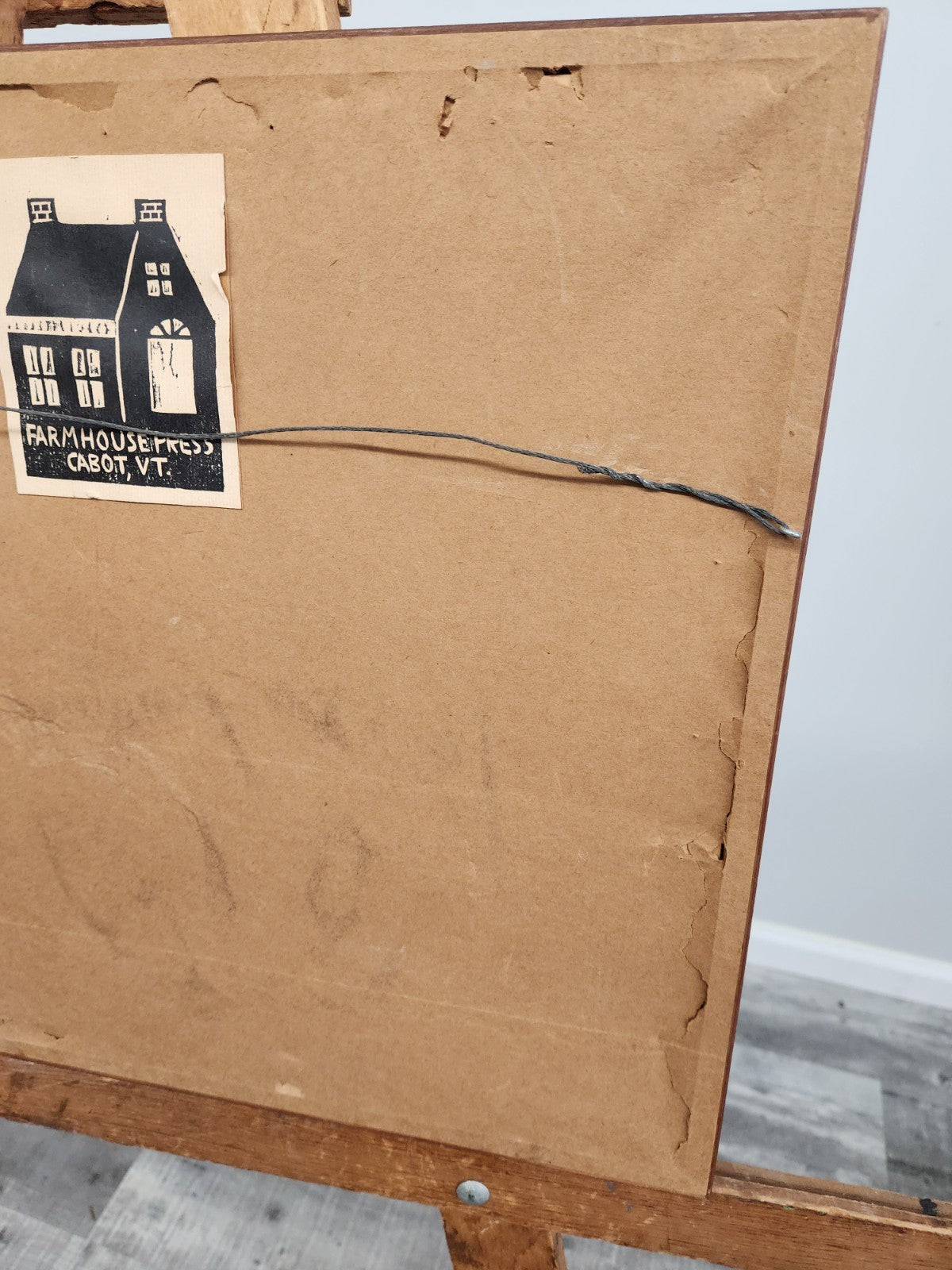 Signed Limited Edition Wood Lilies Print 4/100 Framed Botanical Art 20x17
