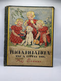 Vintage 1946 Flicka Ricka Dicka And A Little Dog Maj Lindman HC Illustrated Book