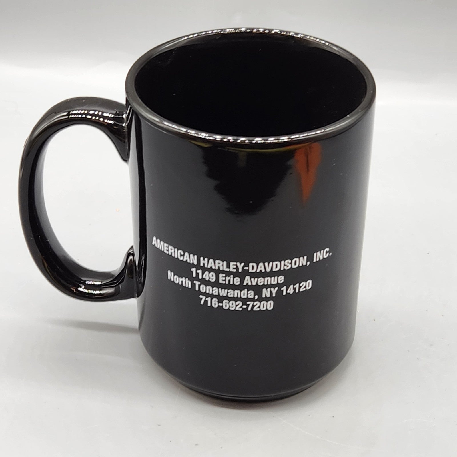 Harley-Davidson Birthday Mug – North Tonawanda NY Dealer Black