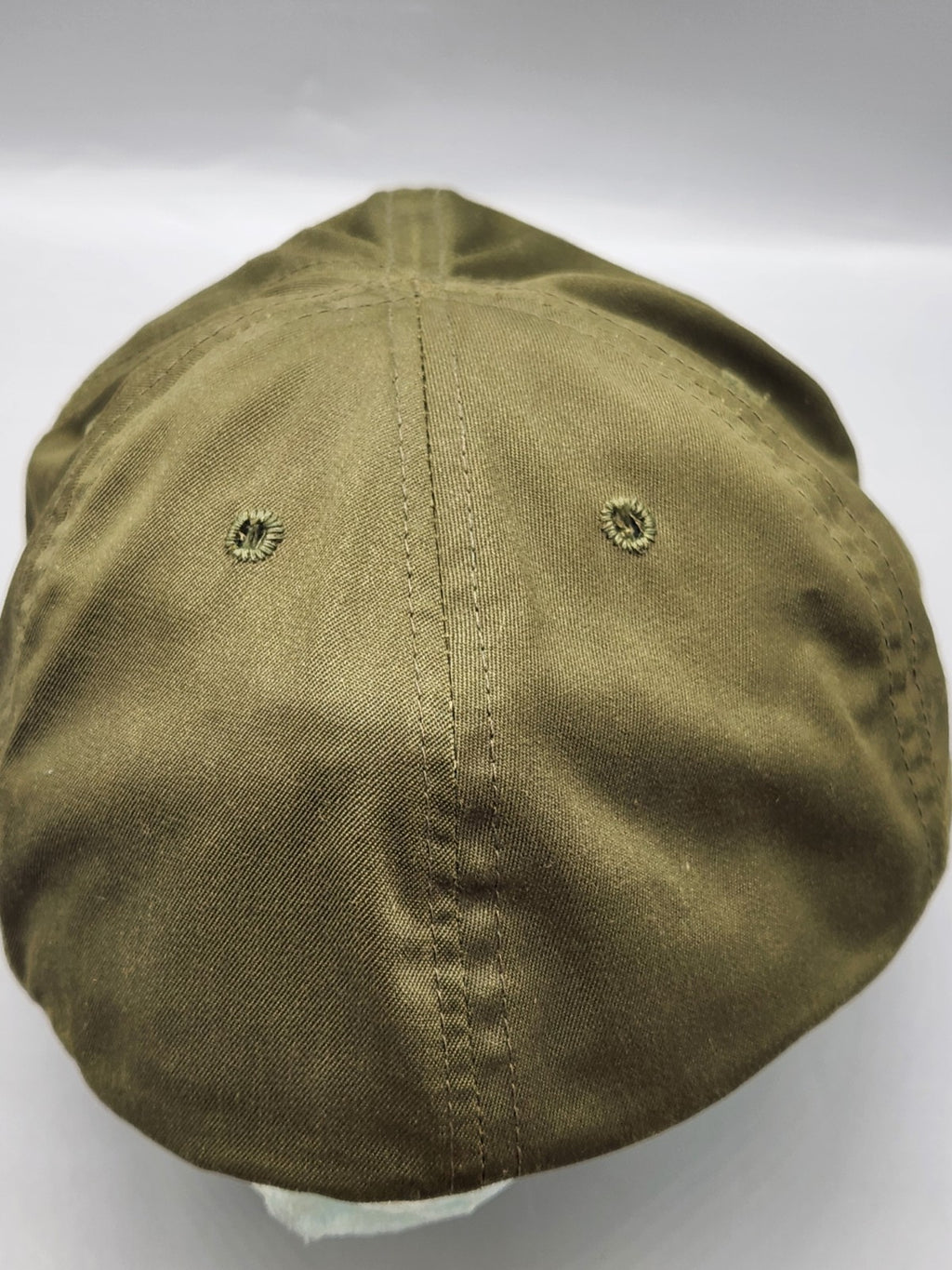 Vintage Bancroft Rock Olive Drab Fatigue Cap Military Style Hat Army USA Vietnam