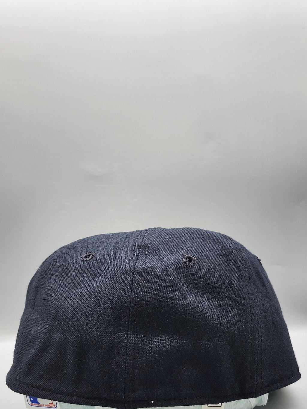 Vintage Milwaukee Brewers Hat Cap Fitted Mens 6 7/8 MLB Baseball New Era Blue