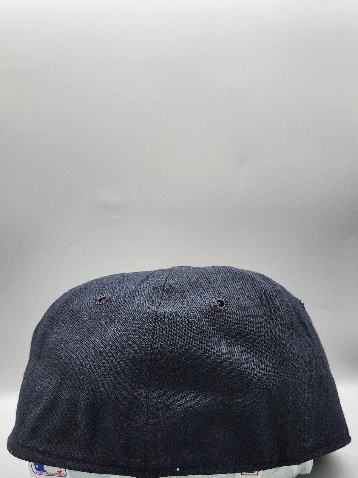 Vintage Milwaukee Brewers Hat Cap Fitted Mens 6 7/8 MLB Baseball New Era Blue