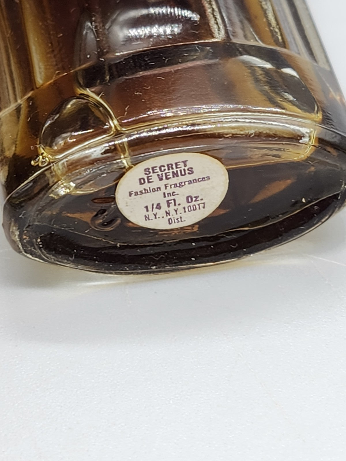 Vintage Secret De Venus Mini Perfume 1/8 Oz Fashion Fragrances Bottle