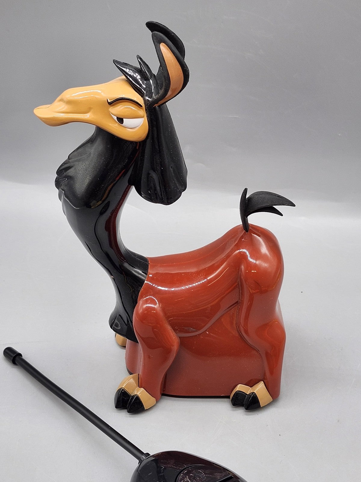 Vintage Disney Emperor's New Groove Kuzco Llama Remote Toy Brown Loose