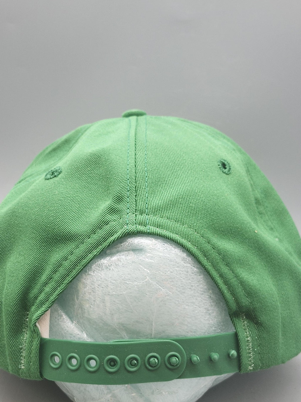 Vintage New Era Doral Park Hat Cap Snap Back Mens Large Green Golf 80s 90s