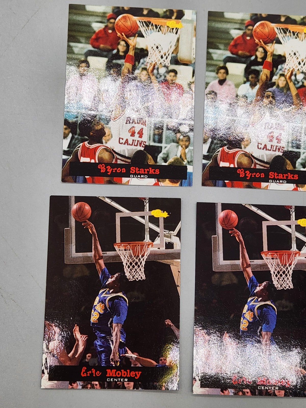 1994 Classic Basketball Card Lot Eric Mobley Byron Starks Ragin Cajuns Rookie...