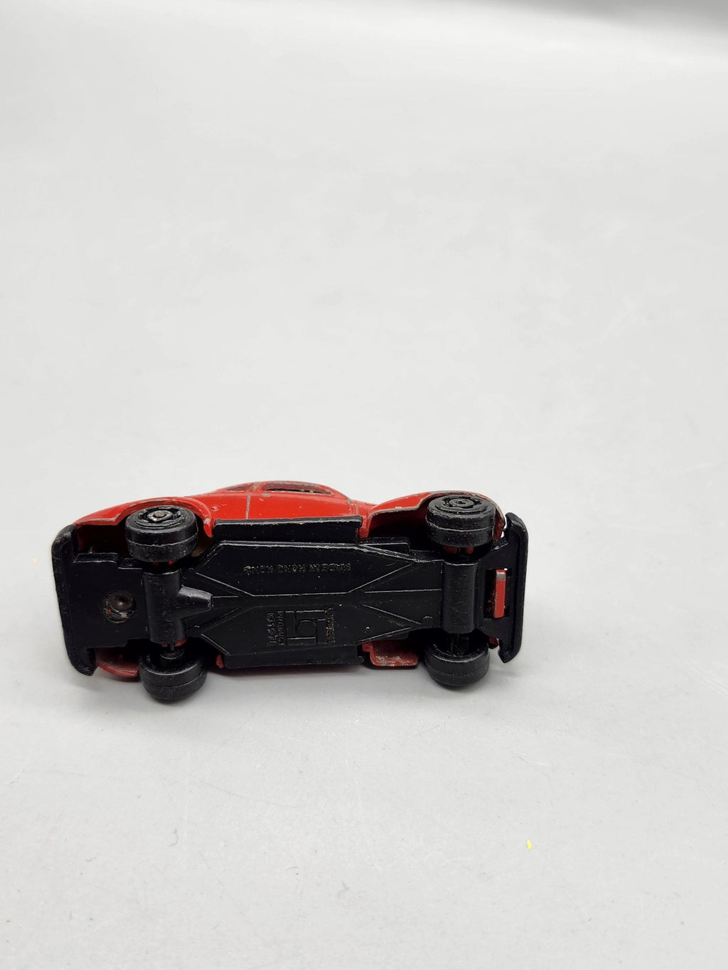 Vintage Universal Fruehauf Red Diecast Car Small Toy Vehicle Loose Hong Kong