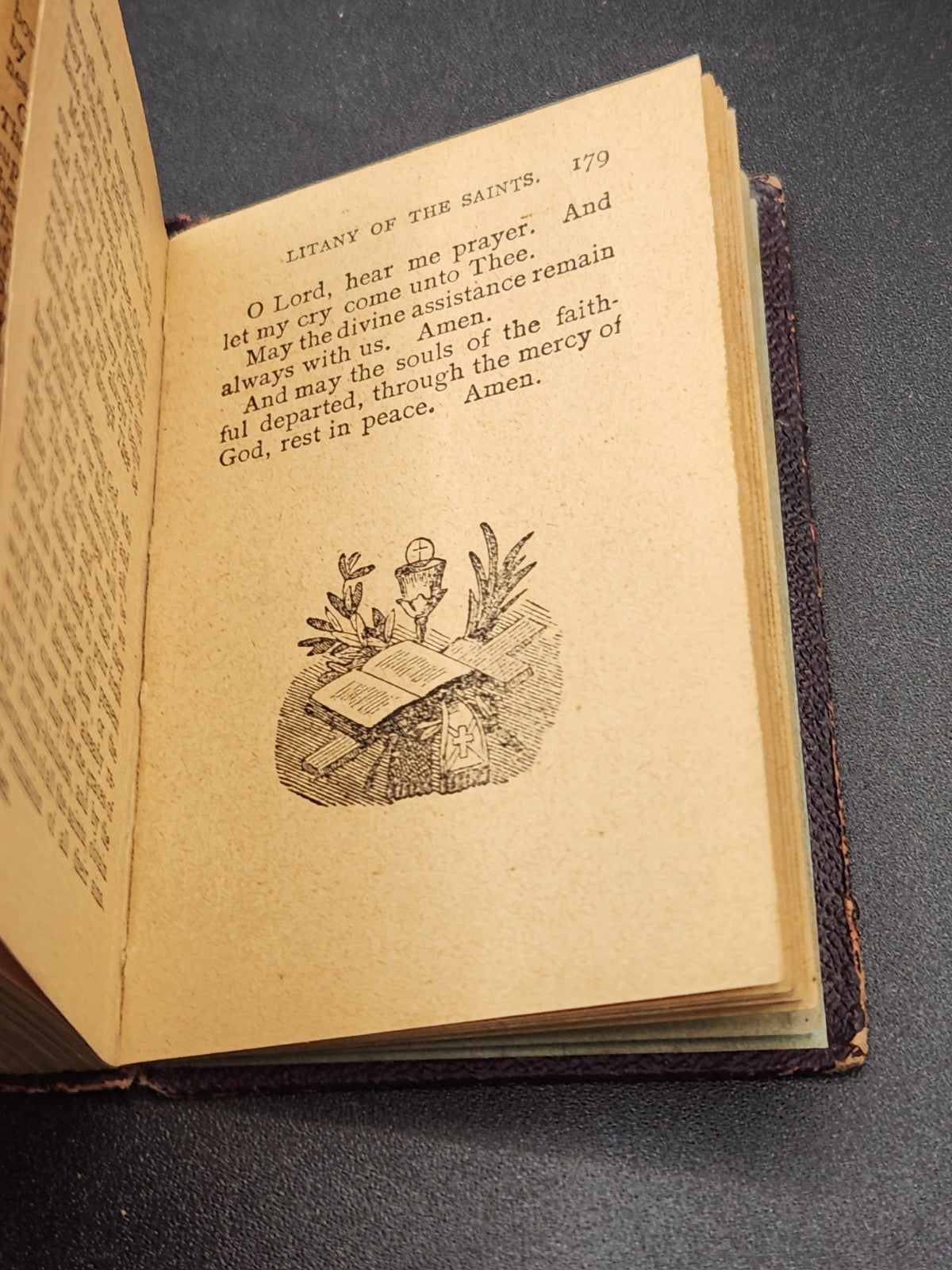1892 Child’s Key To Heaven Catholic Prayer Book Michael Augustine Archbishop NY