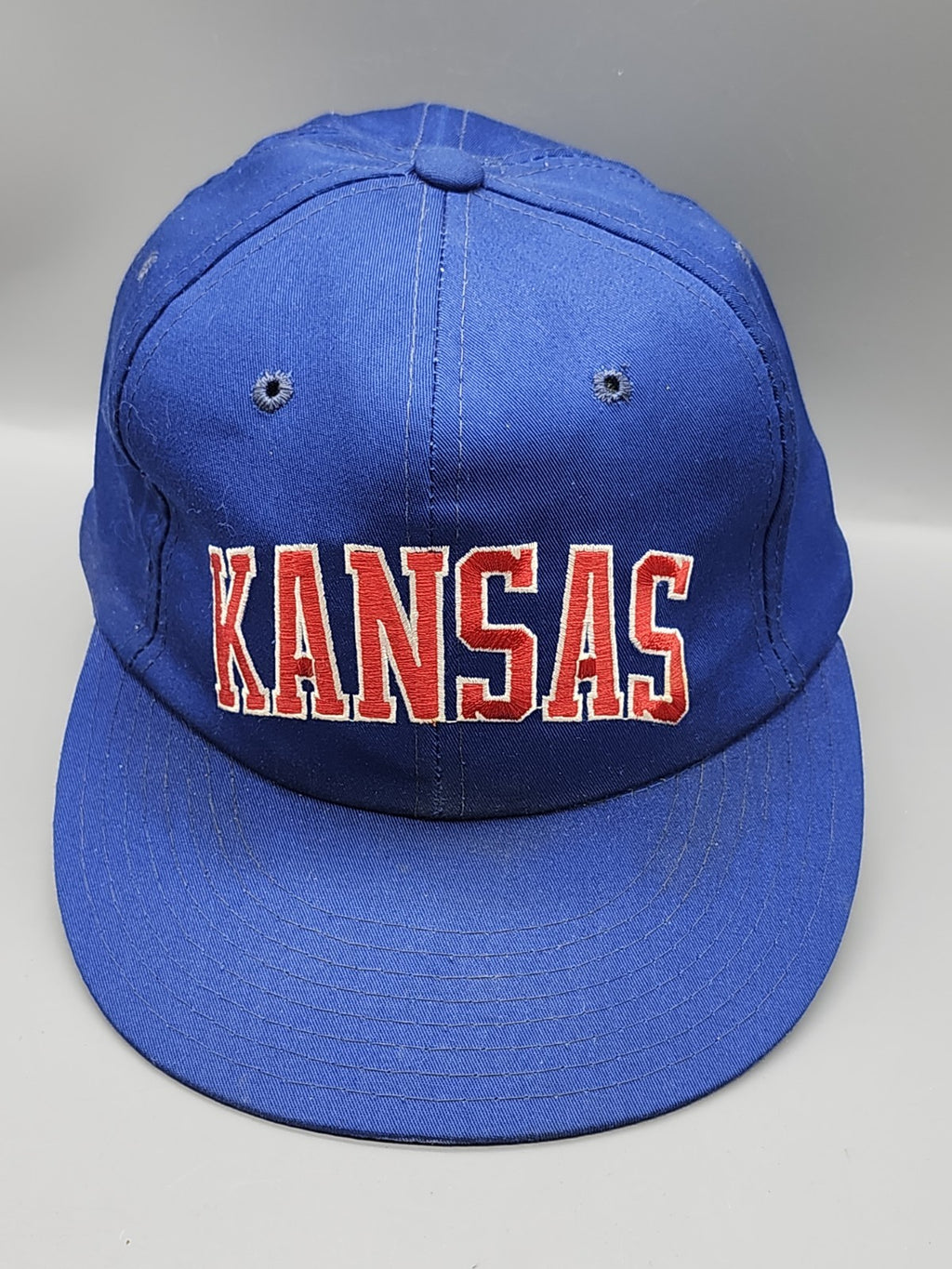 Vintage Starter Kansas Jayhawks Snapback Hat Made in Korea NCAA Cap