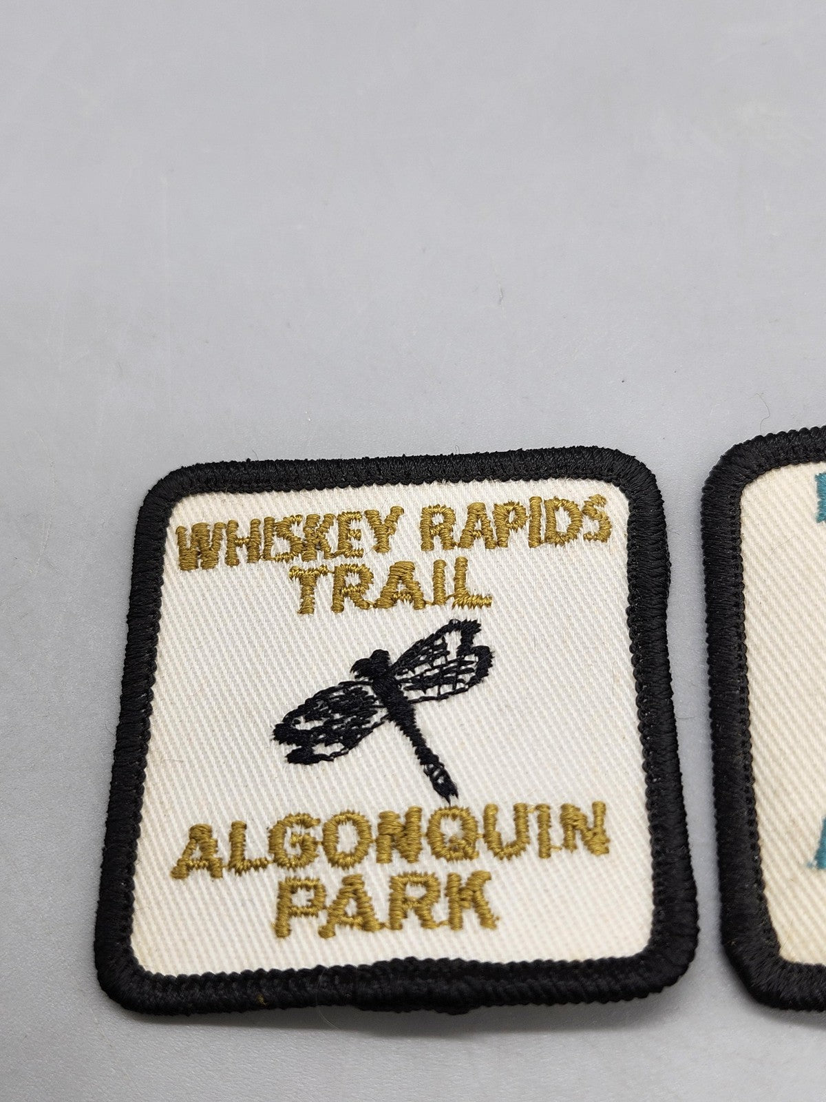 Algonquin Park Trail Patches Lot 3 Sew On Canada Multicolor Hiking Souvenir