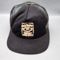 Vintage Jack Daniel’s Trucker Hat USA Made Mesh Snapback Whiskey Black Cap Distr