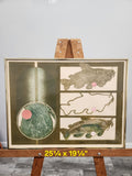 Signed Limited Edition 1972 Catfish Print 9/10 Mid Century Modern Surreal Art