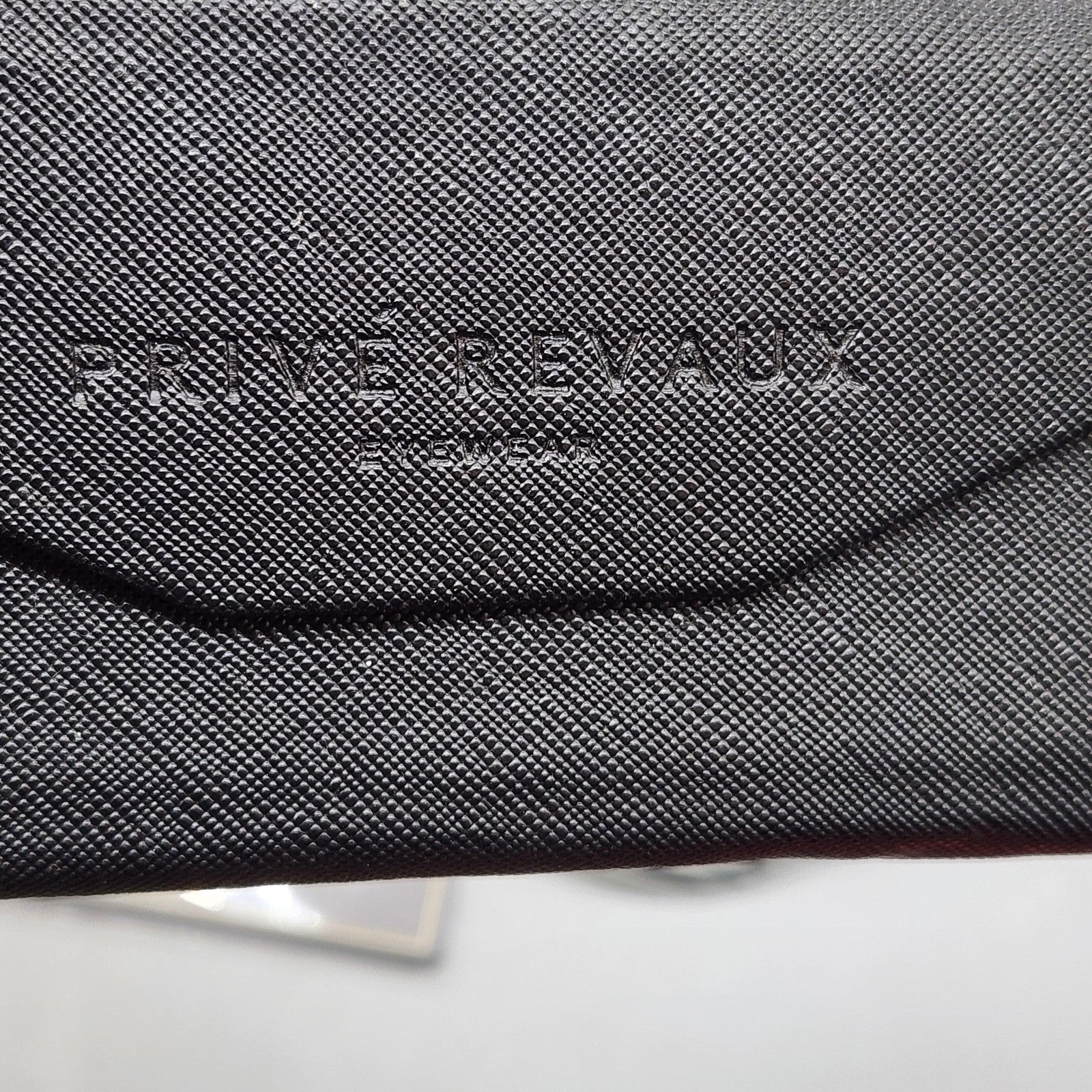 Privé Revaux Eyeglasses Black Striped Womens Intuitive C91 52-20-140 Square