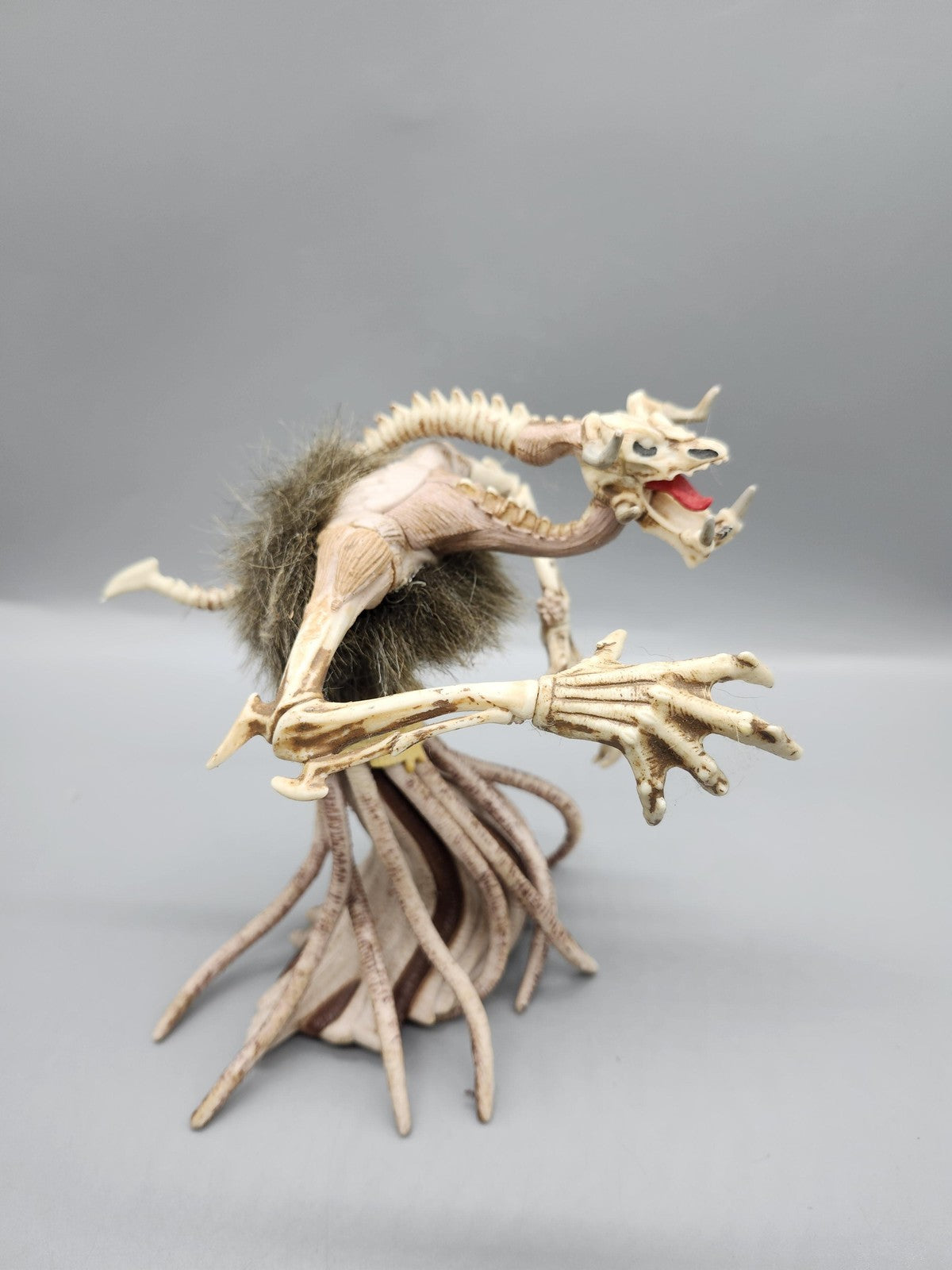 Vintage 1997 Marvel Monster Action Figure ToyBiz Beige Plastic Loose Fur Tail