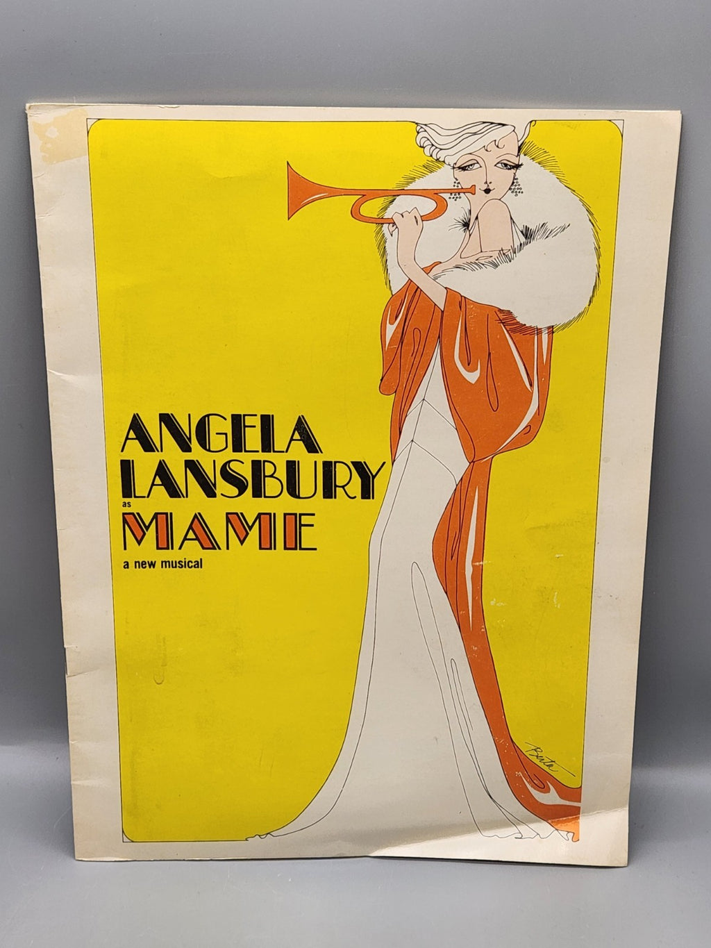 Vintage Angela Lansbury Mame Broadway Theater Program Original Cast Musical...