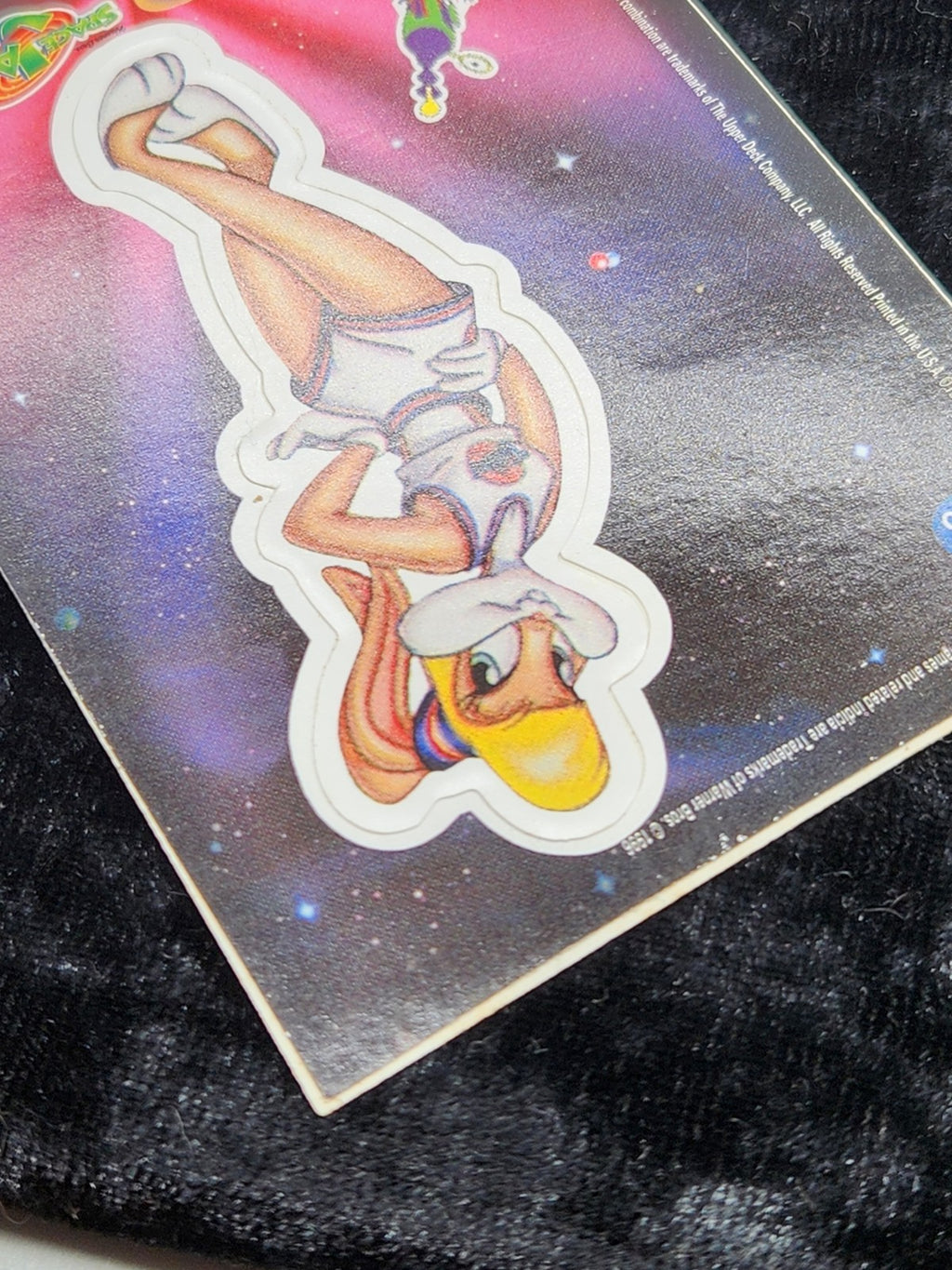 1997 Upper Deck Space Jam Cosmic Showdown CS10 Lola Bunny Die-Cut Sticker...
