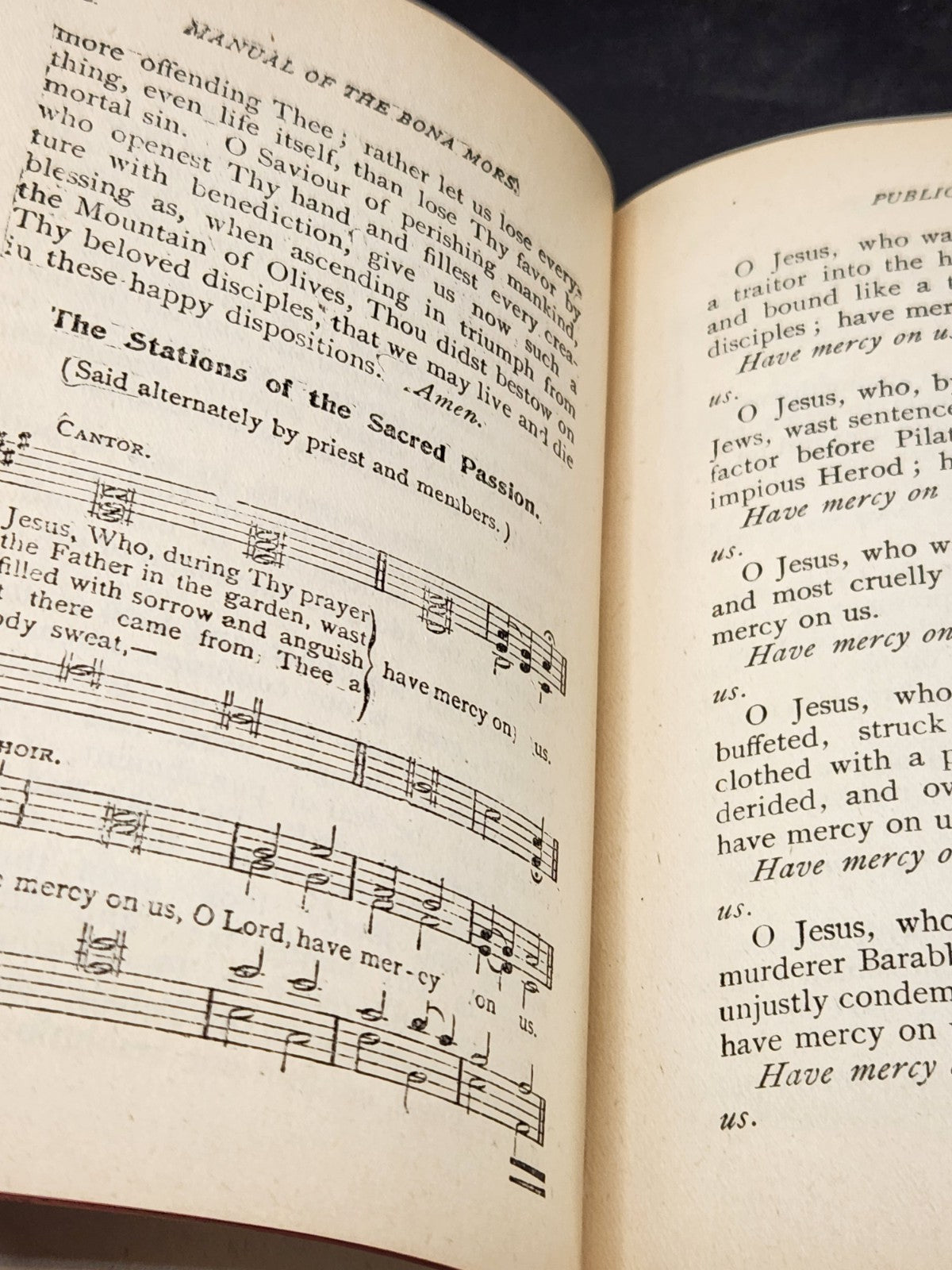 Antique 1896 “The Manual of the Bona Mors Confraternity” Apostleship of...