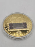 States $1000 Montgomery Note Gold Tone Fantasy Issue Coin CS 1861