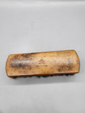 CPC Wood Handle Horsehair Fabric Brush Brown Handheld Cleaning Tool Dusting