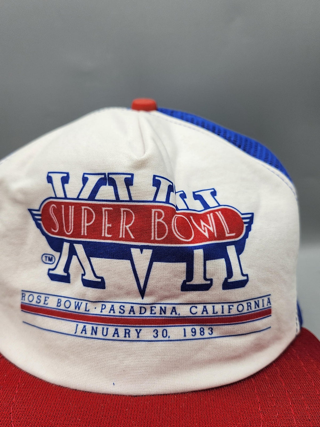 Vintage Super Bowl XVII Hat Cap Snap Back Mens One Size NFL Football New Era USA