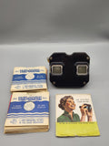 Vintage Sawyer's View-Master Viewer + Reels Lot 1950s Sam Sawyer Three Little...
