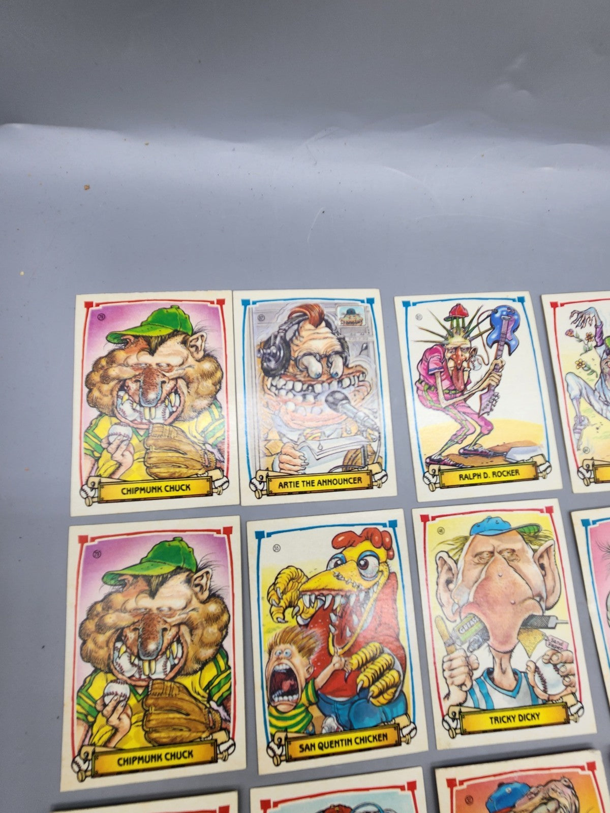 Retro Garbage Pail Kids Trading Card Bundle – Sports & Oddball Character Mix...