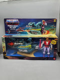 Masters of the Universe Prince Adam Sky Sled Mattel MOTU Vehicle Figure Set NEW