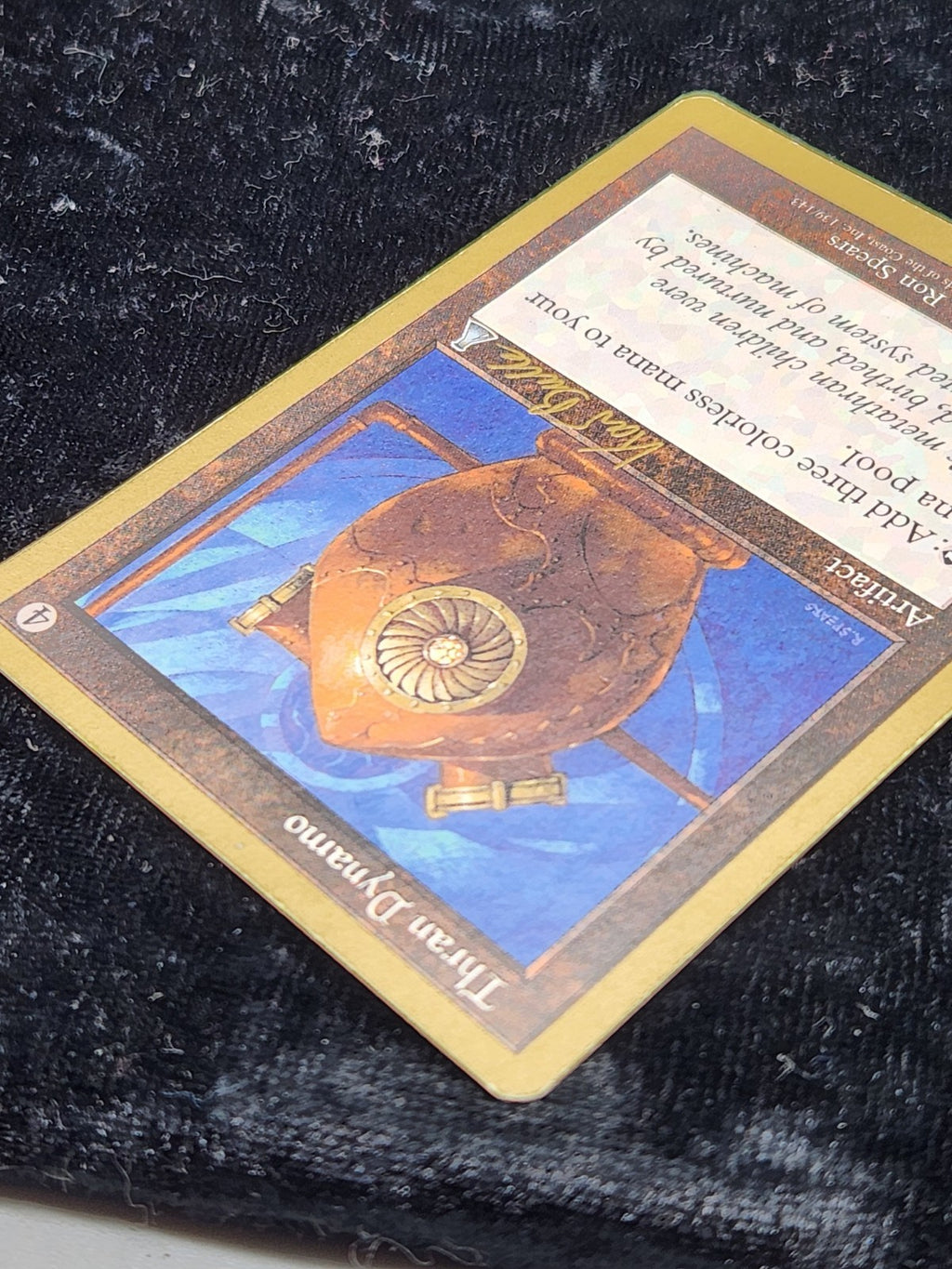 MTG Thran Dynamo 1999 World Championships Tokyo Ron Spears Artifact Card