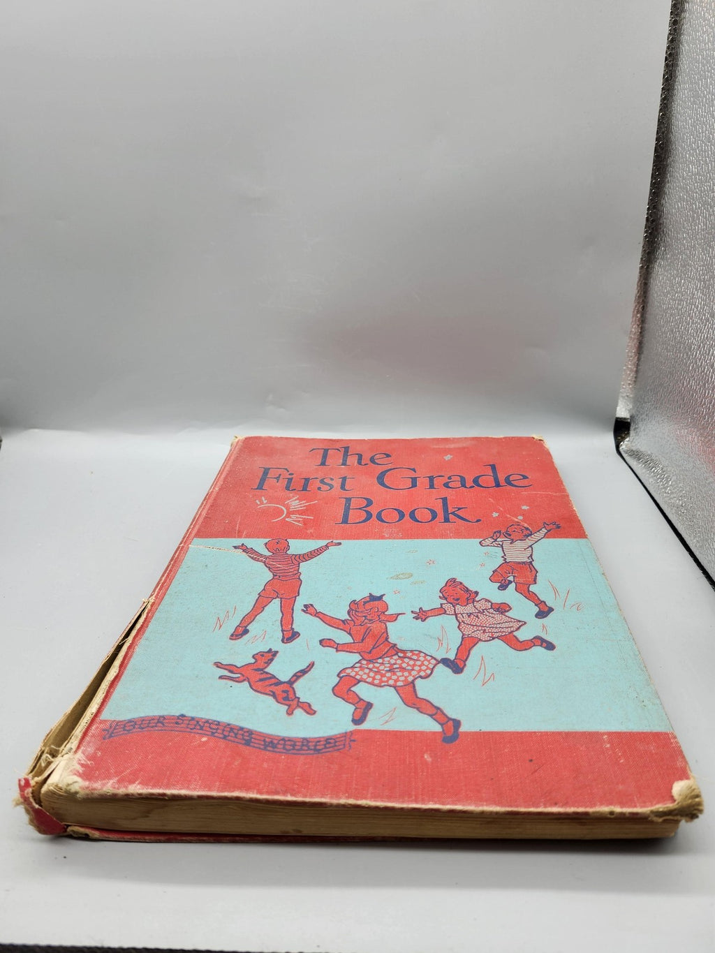 Vintage First Grade Book Pitts Glenn Watters Ginn Red HC Music Songbook USA